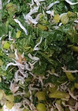 野沢菜ちりめん-レシピのメイン写真