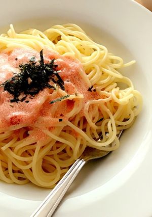 簡単 美味しい たらこクリームパスタ-レシピのメイン写真