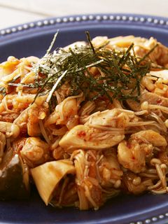 きのこと鶏肉の韓国風マリネ-レシピのメイン写真
