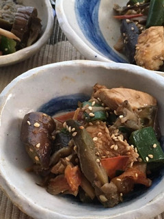なすとトマトの味噌炒め-レシピのメイン写真