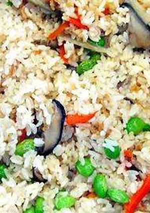 はつらつ炊き込みご飯（鶏醤風味）-レシピのメイン写真