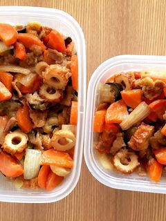 ★冷蔵庫の残り物達で味噌炒め★-レシピのメイン写真