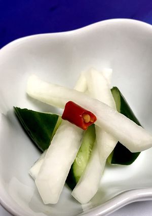 きゅうりと大根のピリ辛塩漬け-レシピのメイン写真