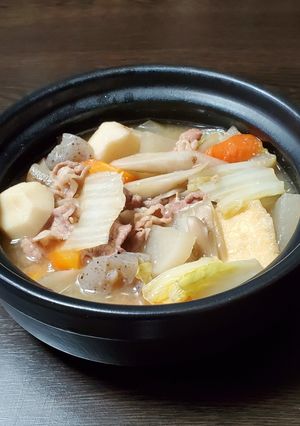 仙台風コク旨豚肉芋煮-レシピのメイン写真