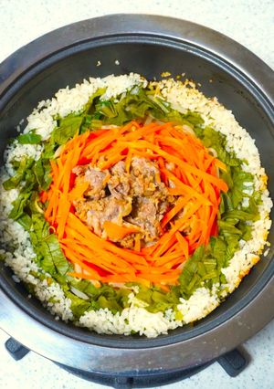 パパッと鍋でビビンバ♪-レシピのメイン写真