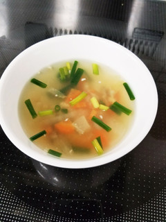 保育園の塩野菜スープ-レシピのメイン写真