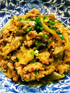 なす&長ネギ&ミンチの味噌炒め-レシピのメイン写真