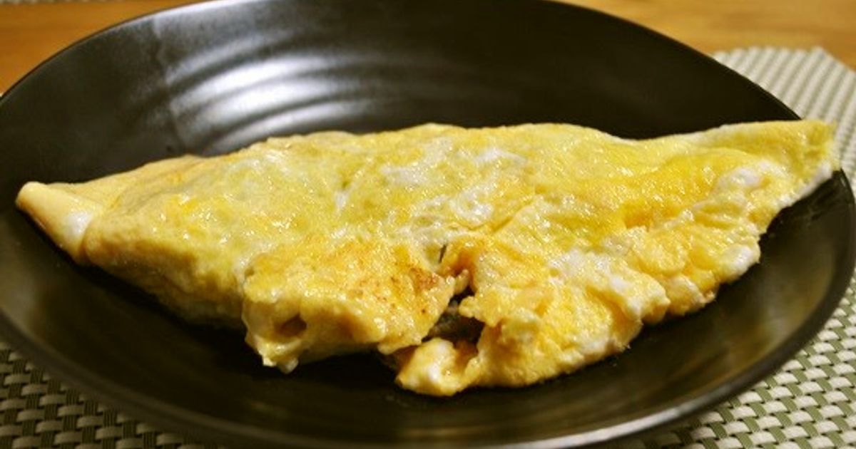 ホタテと玉子のオムレツ☆ by らぶうさこ 【クックパッド】 簡単