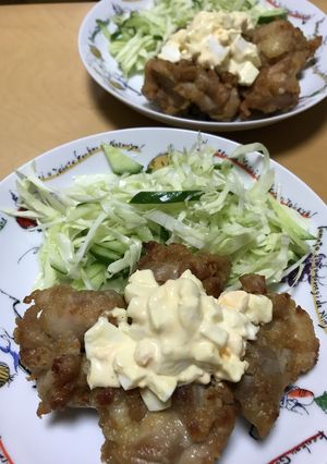 豪華に見えます親子唐揚げ-レシピのメイン写真