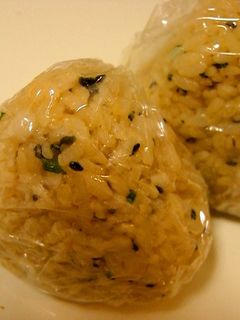 ごま味噌にぎり-レシピのメイン写真