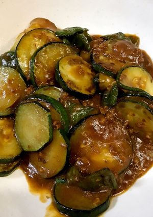 麻婆ズッキーニ（手抜きバージョン）-レシピのメイン写真