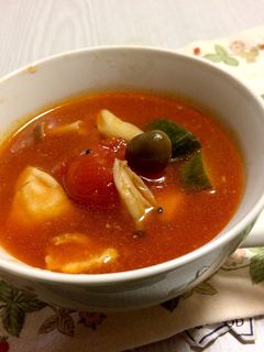 ホールトマト缶で簡単トマトスープ-レシピのメイン写真