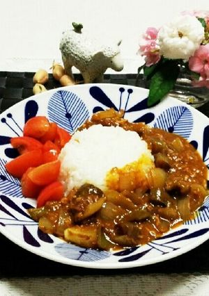 電子ﾚﾝｼﾞで10分のﾂﾅｶﾚｰ♪-レシピのメイン写真