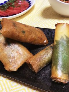 しっかり味付けて♪パリパリ春巻き♪-レシピのメイン写真