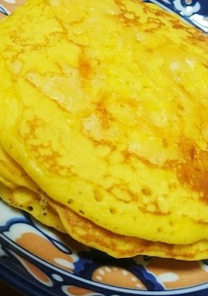 かぼちゃポタージュホットケーキ-レシピのメイン写真