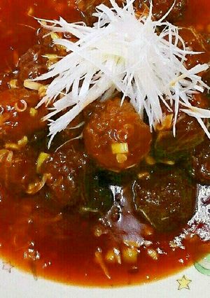 ふんわり肉団子の甘酢あん-レシピのメイン写真