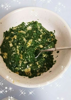 我が家の定番!モロヘイヤのにんにく味噌-レシピのメイン写真