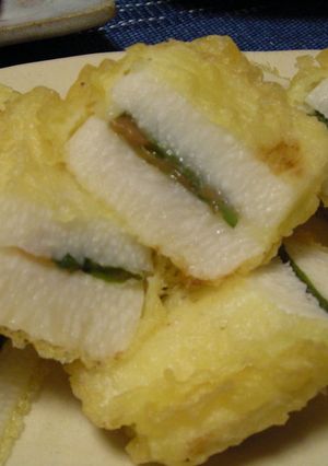 長芋の梅しそ揚げ-レシピのメイン写真