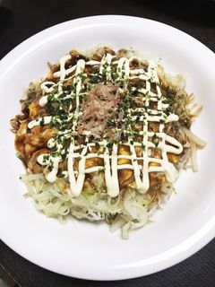 小麦粉なしキャベツもやしのお好み焼き-レシピのメイン写真