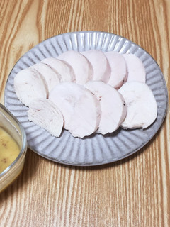お酒がすすむ♪鶏ハム粒マスタード酢味噌-レシピのメイン写真
