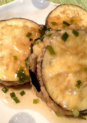 ポン酢あんの 茄子のはさみ揚げ-レシピのメイン写真