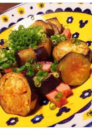 なすとベーコンのカレーポン酢炒め-レシピのメイン写真