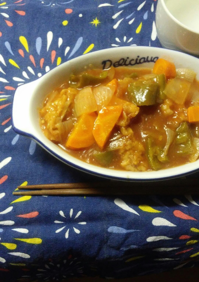 ずぼらさんの簡単◇唐揚げで酢豚風-レシピのメイン写真