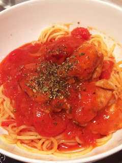とことんトマトパスタ-レシピのメイン写真