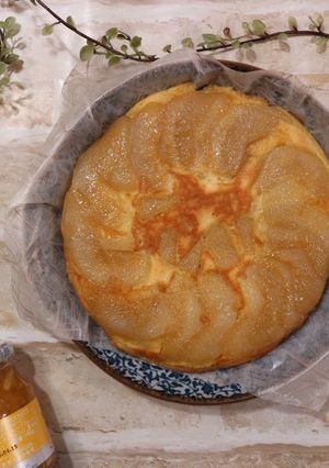 季節のケーキ～梨のケーキ～-レシピのメイン写真