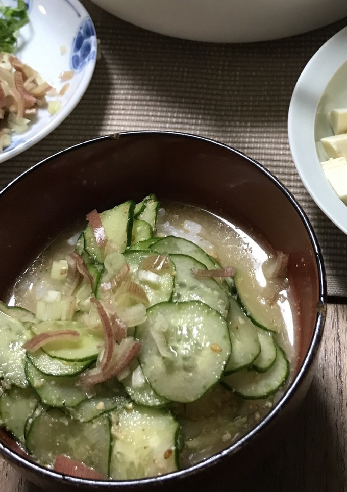 夏の定番、かんたん冷や汁-レシピのメイン写真
