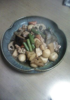 鶏鍋の残りの鶏肉で・・＾＾；-レシピのメイン写真