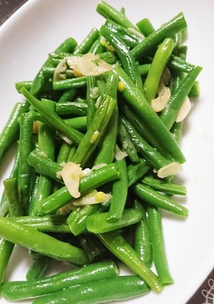 早うま台湾料理!超簡単いんげん炒め-レシピのメイン写真
