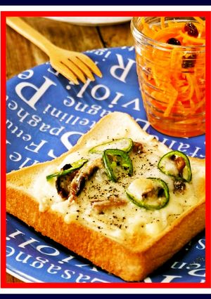 朝食はイワシ缶deチーズトースト-レシピのメイン写真