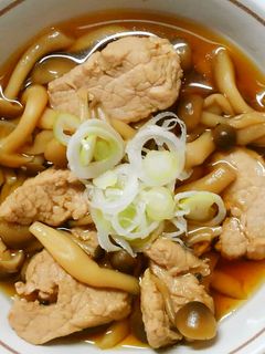 簡単❀和食❀豚ヒレ肉と しめじの和風煮♪-レシピのメイン写真