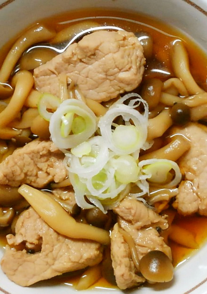 簡単❀和食❀豚ヒレ肉と しめじの和風煮♪-レシピのメイン写真