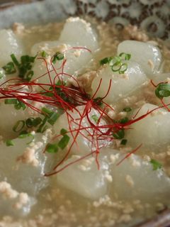 とろ〜り♪冬瓜の煮物【中華そぼろあん】-レシピのメイン写真