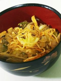 ケチャップで味付け!簡単焼きそば-レシピのメイン写真