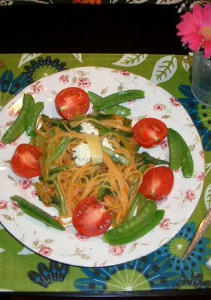 簡単トマトパスタ-レシピのメイン写真