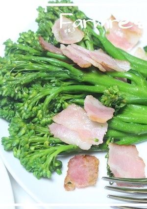 スティックブロッコリーのバターソテー　-レシピのメイン写真