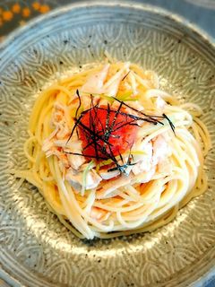 明太ネギささみの冷製パスタ-レシピのメイン写真