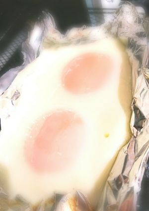 お弁当に便利✨トースターで目玉焼き✨-レシピのメイン写真