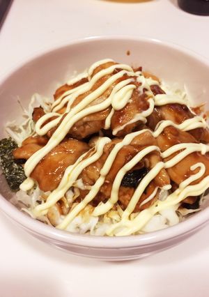 とりマヨ丼-レシピのメイン写真