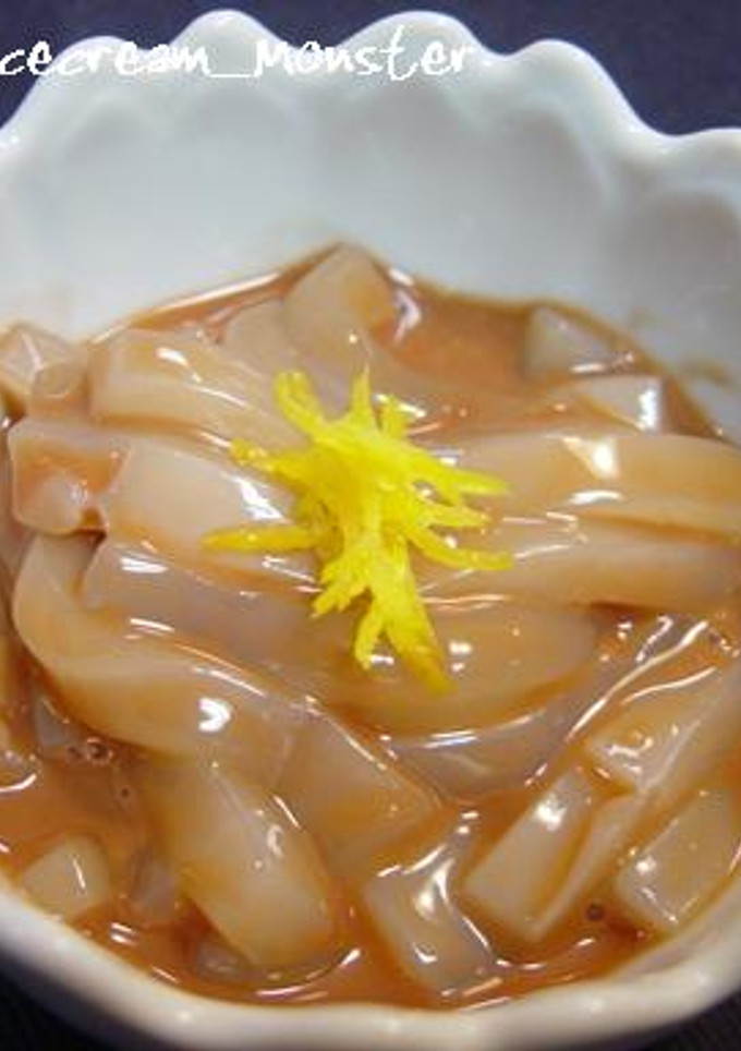 柚子の香りが美味しい　いかの塩辛(^^♪-レシピのメイン写真
