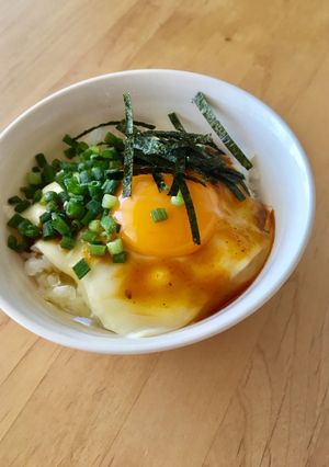 焼肉のタレとチーズで♡こってり卵かけご飯-レシピのメイン写真