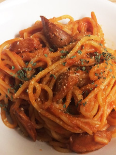 ずぼらさんのトマトクリームパスタ☆*。-レシピのメイン写真