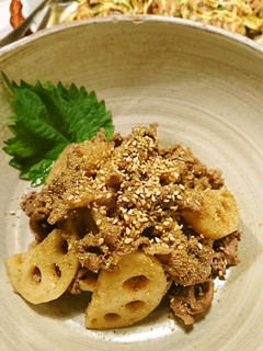 蓮根と牛肉のあっさり炒め煮-レシピのメイン写真