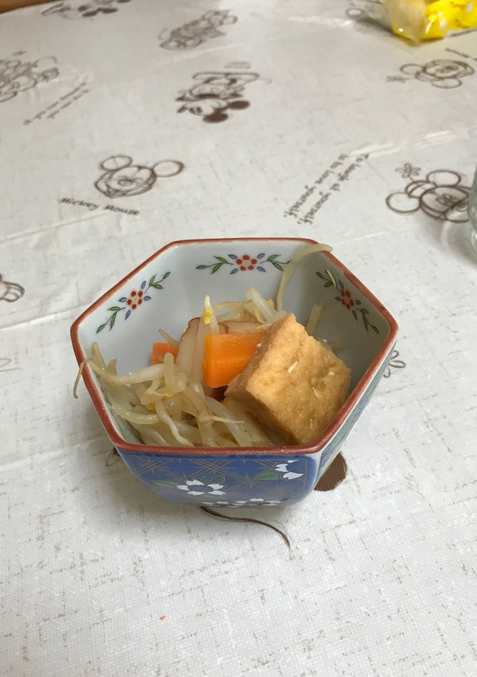 厚揚げともやしの煮物-レシピのメイン写真
