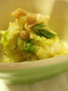 浅漬け白菜のなめたけ和え-レシピのメイン写真