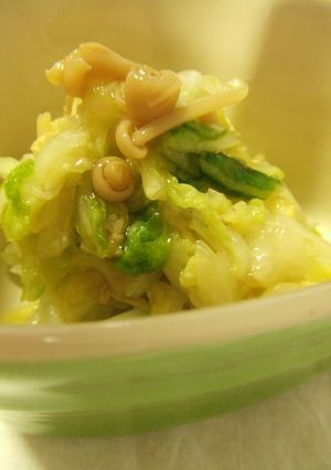 浅漬け白菜のなめたけ和え-レシピのメイン写真