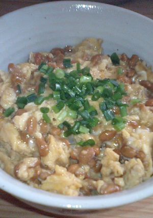納豆好きの節約ランチに☆納豆丼-レシピのメイン写真